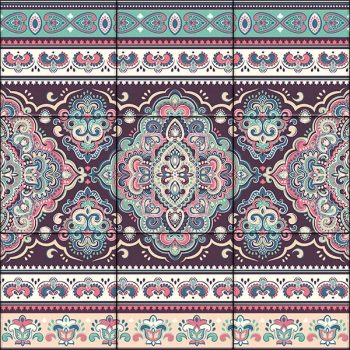 Indiai mintás csempe