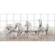 Ceramic tile mural - horses