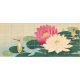 Ceramic tile mural - Lotus flower and dragonfly