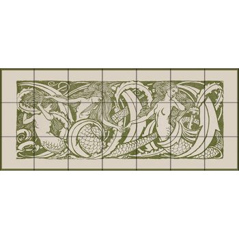 Sellő Mintás csempe Sellő Mintás csempe