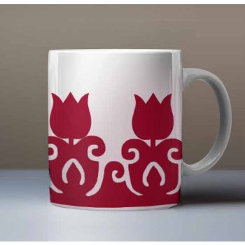 Folksy style mug