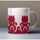 Folksy style mug