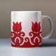 Folksy style mug