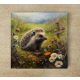 Tile mural - wildlife -hedgehog II. 