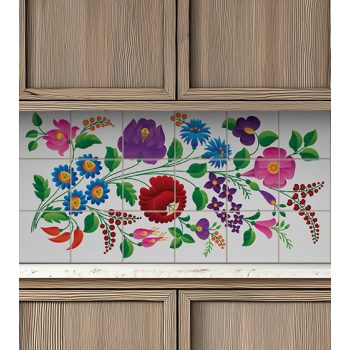 Kalocsai mintás csempe