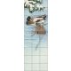 Ceramic tile mural - birds -herons -Japanese 