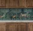 Ceramic tile mural - deers in the forest