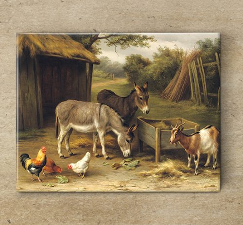 Tile mural - farm 8. 