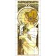 Ceramic tile mural - Mucha 