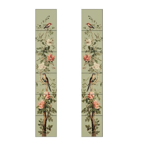 Ceramic tile mural - Flower