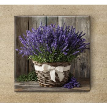 Lavender - ceramic tile trivet