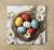 Dotted Easter eggs - tile trivet