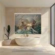 Tile mural - Mythology - Creation of Adam 