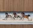 Ceramic tile mural - horses, Mustangs