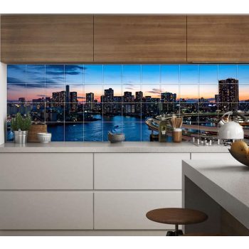 Tokio -  mozaik csempe 182x45 cm)