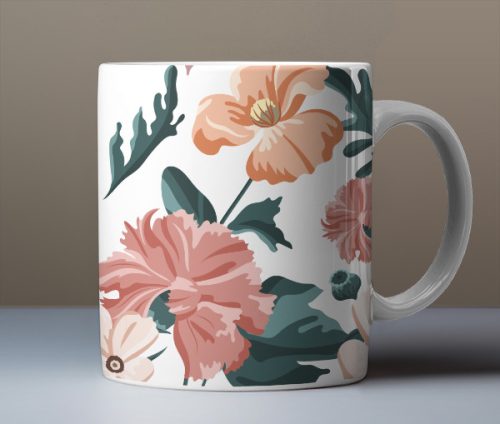 Flower mug