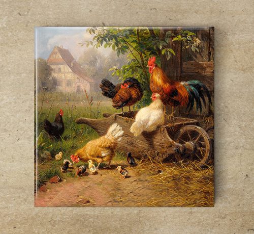 Tile mural - farm 1. 
