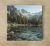 Lake and mountains - ceramic tile trivet