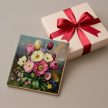 Mountain Bouquet - ceramic tile trivet