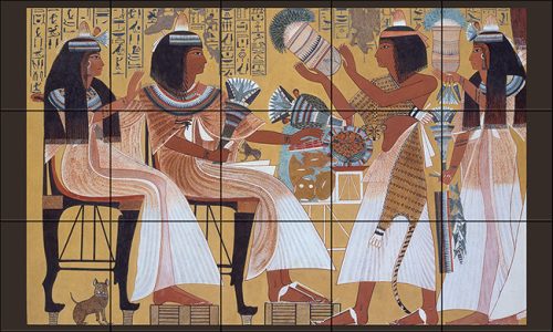 Tile mural - Egyptian -II. 