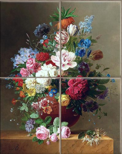 Tile mural - still life 19.