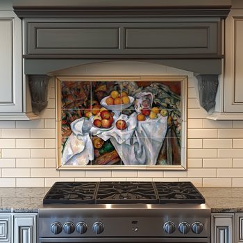 Ceramic tile mural - african animals