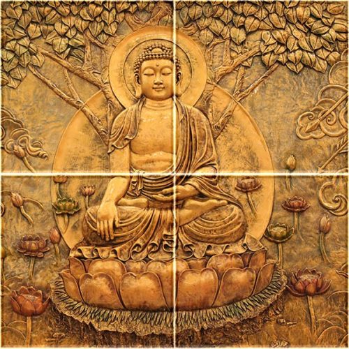 Ceramic tile mural - Buddha -