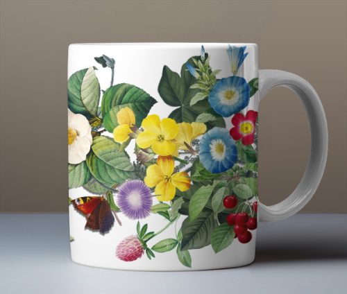 Flower mug