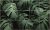 ceramic tile mural green leaf pattern with tropical leaves