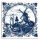 Tile mural - Delft Blue Tile