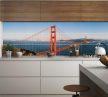 Ceramic tile mural - Golden Gate Bridge 