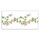 Leaves and flowers - border tile