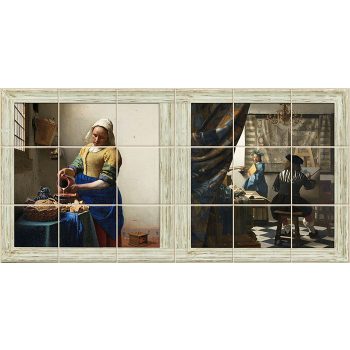 Ceramic tile mural - Danaides 