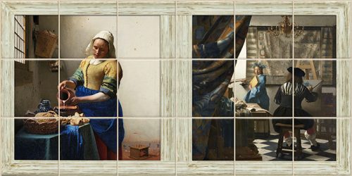 Ceramic tile mural - Danaides 