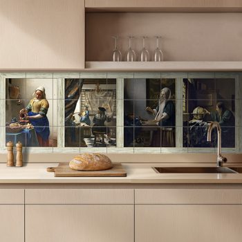 Ceramic tile mural - Danaides 