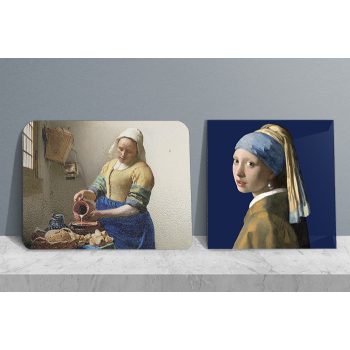 Vermeer paintings - kitchen set