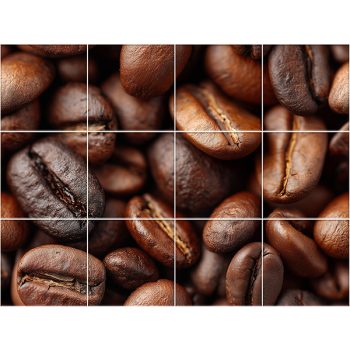 Kávé mintás fali csempe 