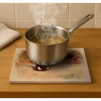 Tile trivet - wildlife - rabbit -