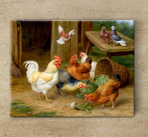Tile mural - farm 6. 