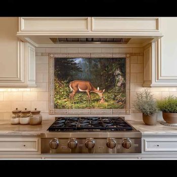 Tile mural - wildlife -Deer