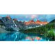 Tile mural - Alberta lake and mountains