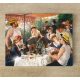 Renoir festményes csempe mozaik (Evezősök reggelije)
