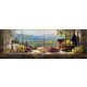 Ceramic tile mural - drink - Wine tasting table 