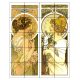  Alfons Mucha szecessziós csempe ( 53 x 42 cm)