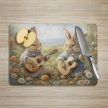 Cutting board - Playing Bunnies