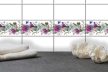 Flower patterned border tile