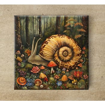 Tile mural - buffalo