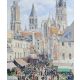 Grocery Street - Pissarro - tapéta