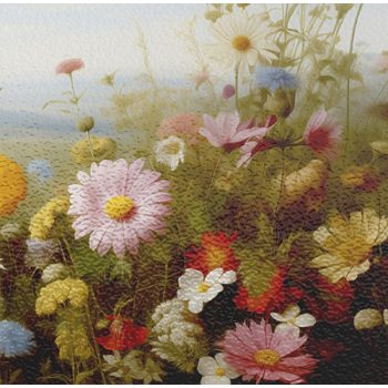 Wild flowers - kitchen set