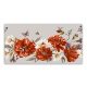 Flower patterned border tile